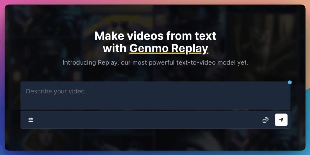 Genmo AI Video Generator